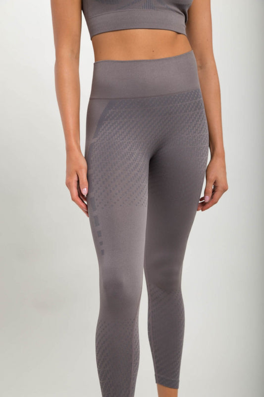 Seamless Geometric Ombre Highwaist Leggings
